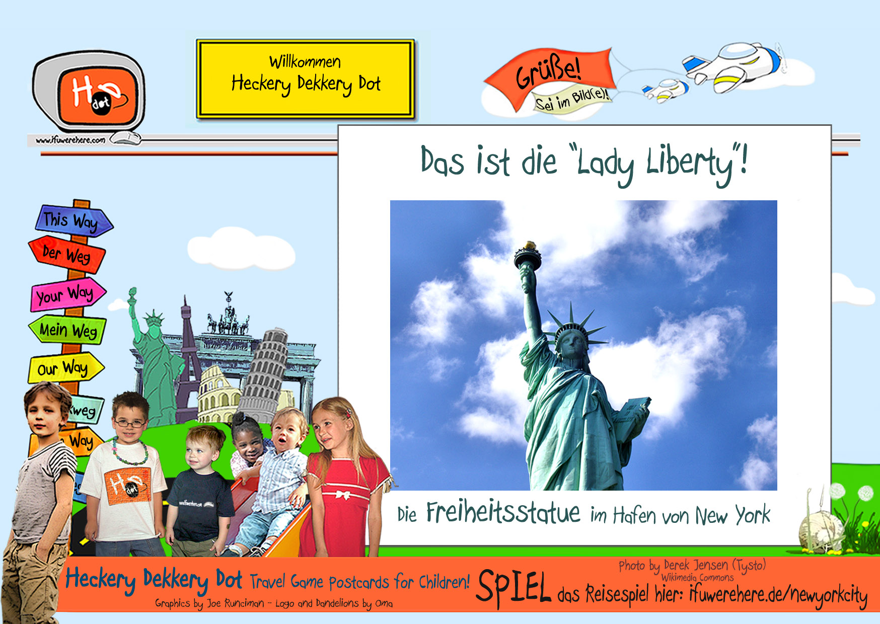 (2) Lady Liberty (German)