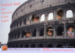Rom, Italien (de) - (6) Verlier dein Diadem nicht!  Kuckuck da: das Colosseum!